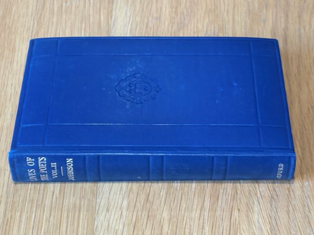 Johnson's Lives of the English Poets Vol. 1
