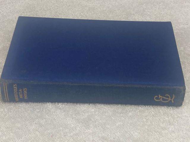 Aristotle S Metaphysics