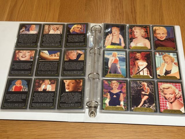 Set of 100 Marilyn Monroe Trading Cards (Nos 101-200)
