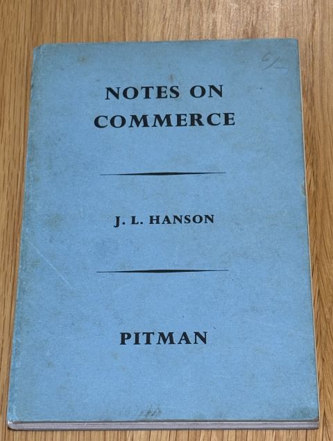 Notes on Commerce