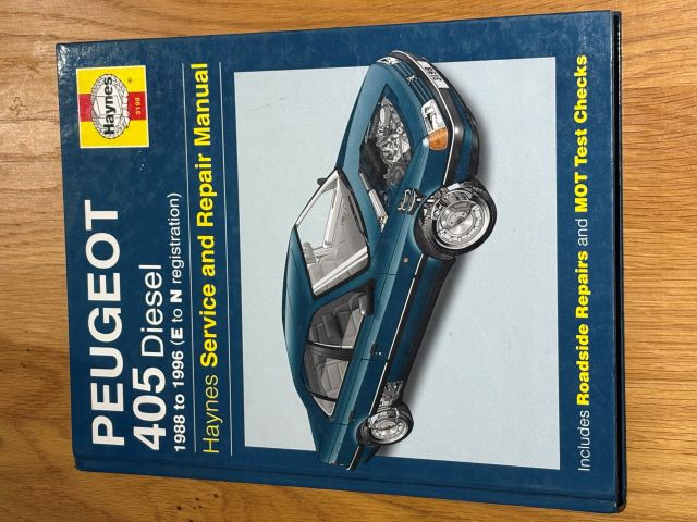 Peugeot 405 Diesel (*88 to Oct *95) (Service and Repair Manuals)