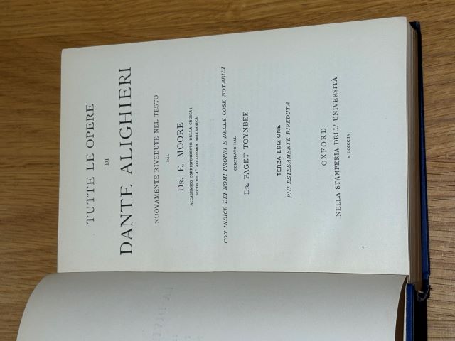 Tutte le Opere di Dante Alighieri