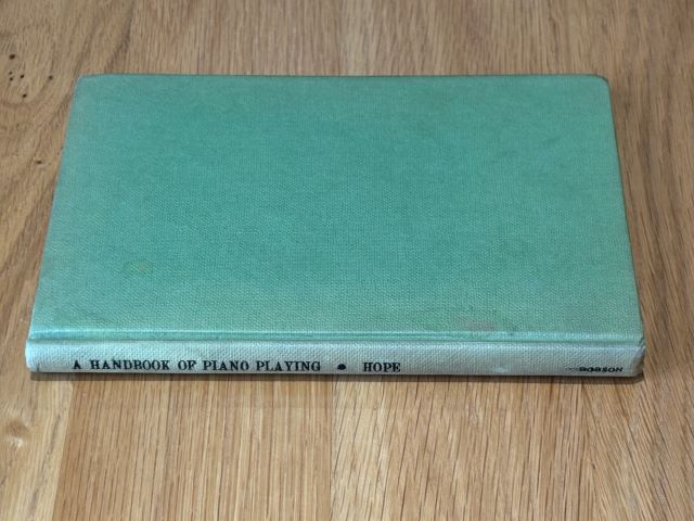 A Handbook of Piano Playing