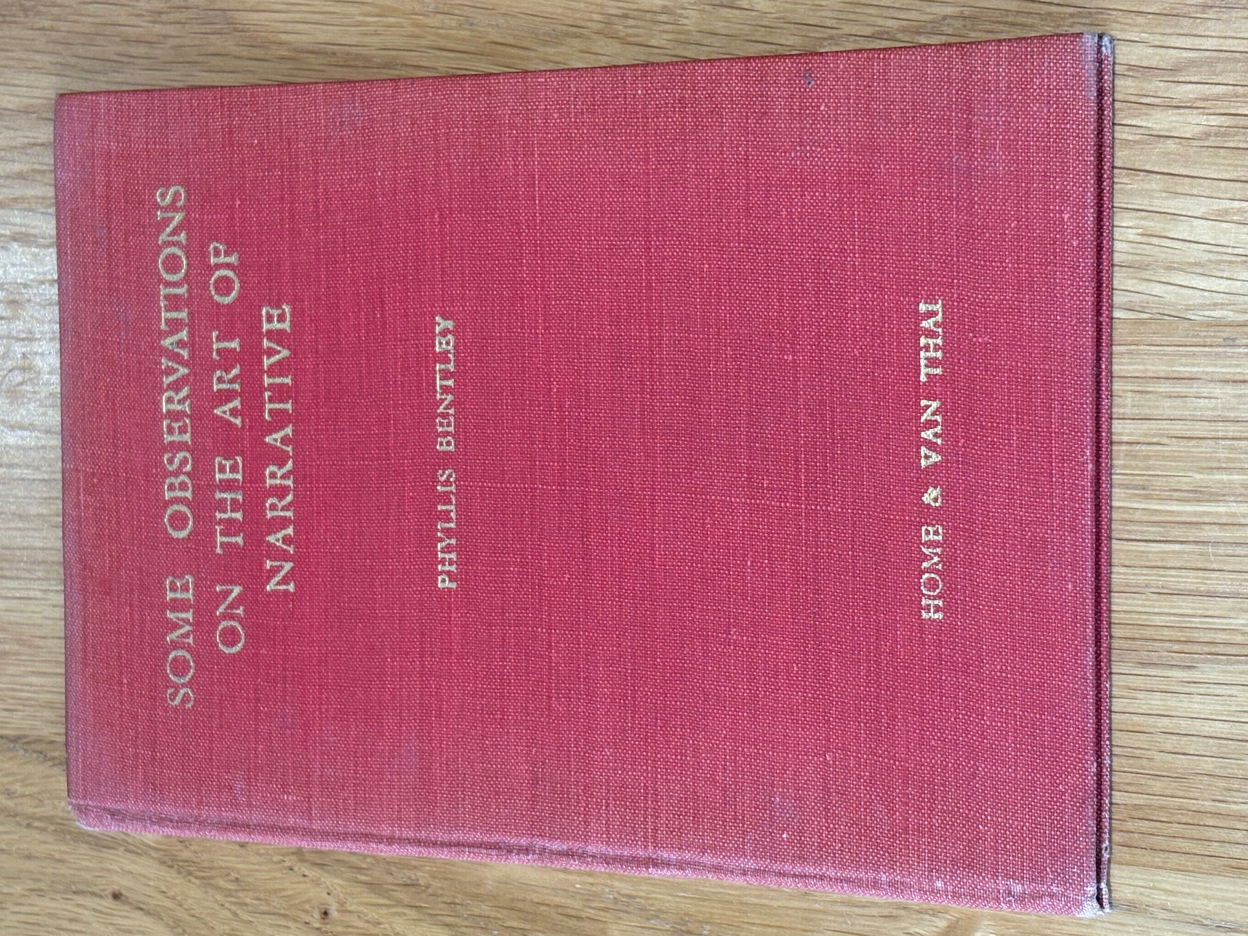 Some Observations on the Art of Narrative