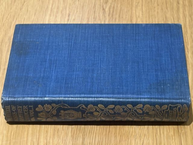 The Poetical works of Geoffrey Chaucer Vol. I.