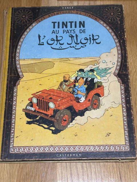Tintin au Pays de L'or Noir