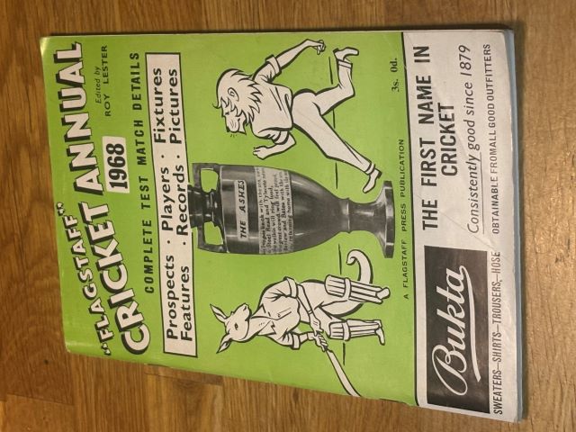 Flagstaff Cricket Annual 1968