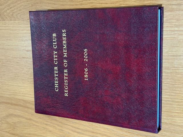 Chester City Club Register of Members