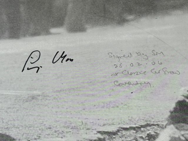 Stirling Moss Scrapbook - Signed