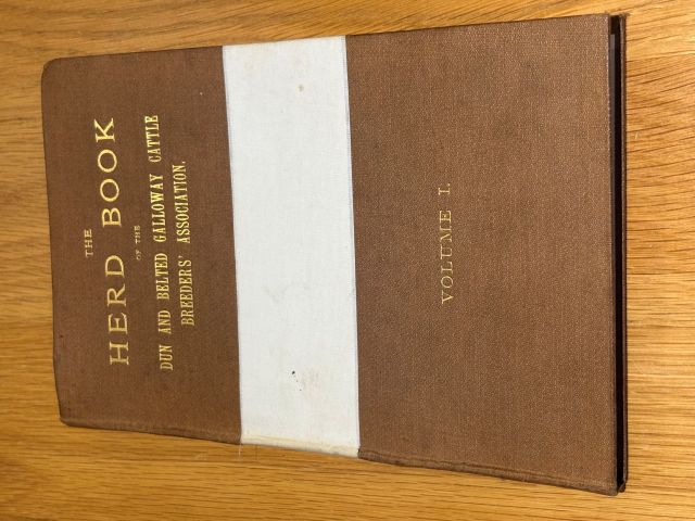 The Herd Bookof the Dun and Belted Galloway Cattle Breeders' Association