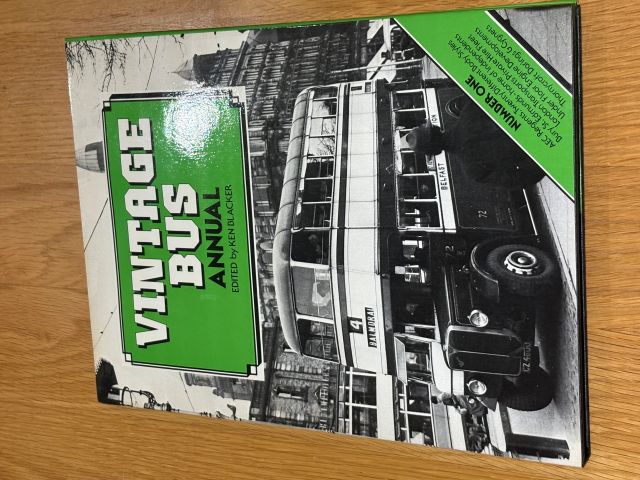 Vintage Bus Annual