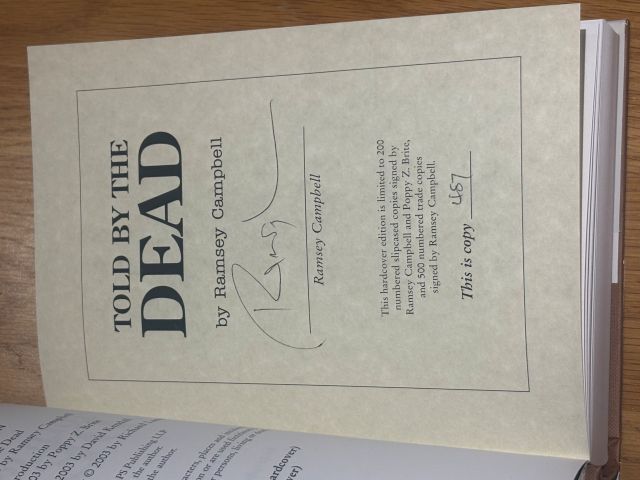 Told by the Dead
