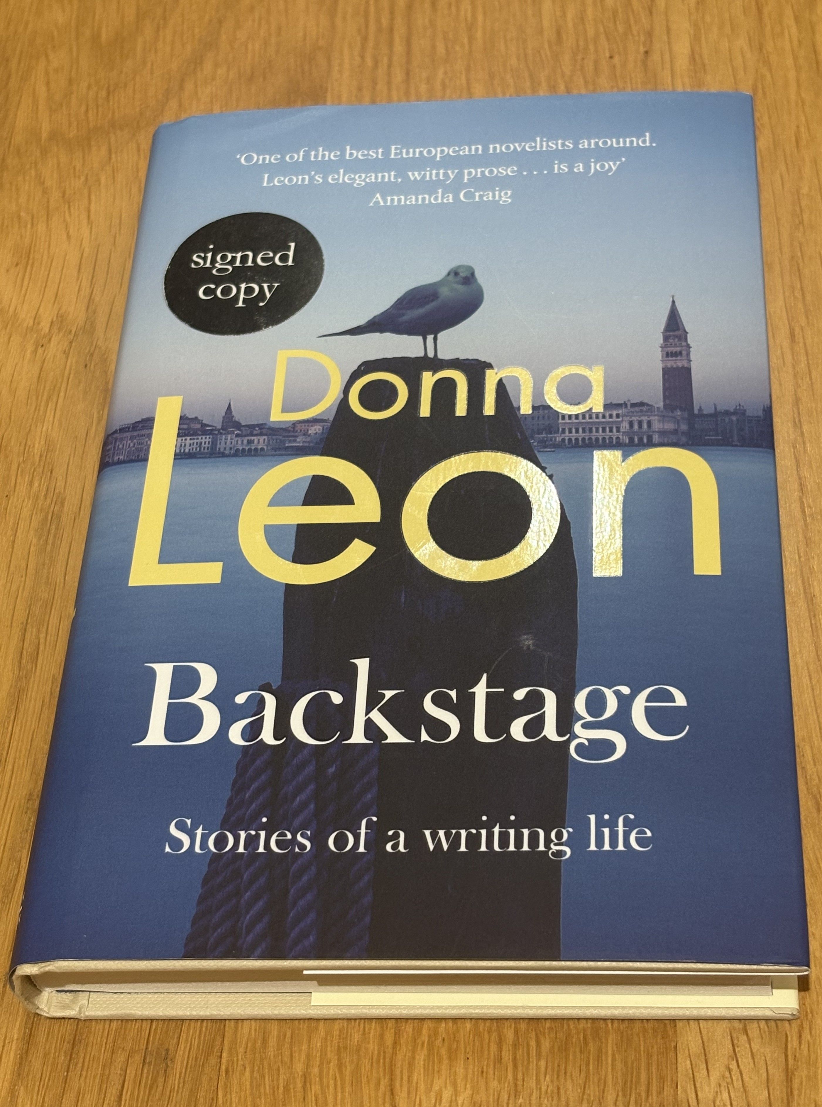 Backstage: Stories of a Writing Life