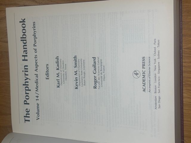 The Porphyrin Handbook: Medical Aspects of Porphyrins: 14