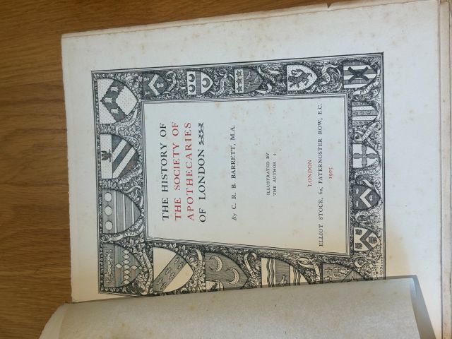 The History of the Apothecaries of London
