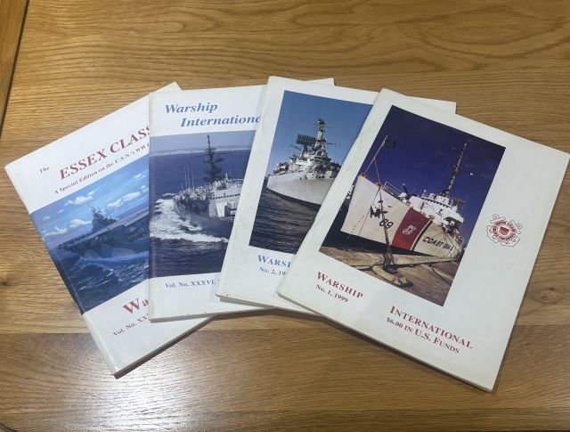 Warship International 1999 set of four Volumes 1-4