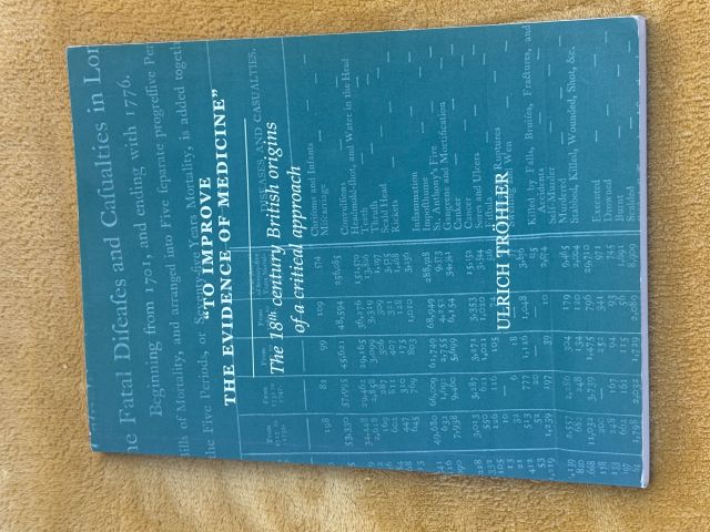 To Improve the Evidence of Medicine : The 18th century British origins of a critical approach