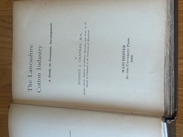 The Lancashire Cotton Industry A Study in Economic Development