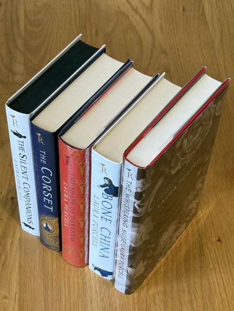 Five book set - signed - Fine/Fine - The Silent Companions, The Corset, Bone China, The Shape of Darkness and The Whispering Muse