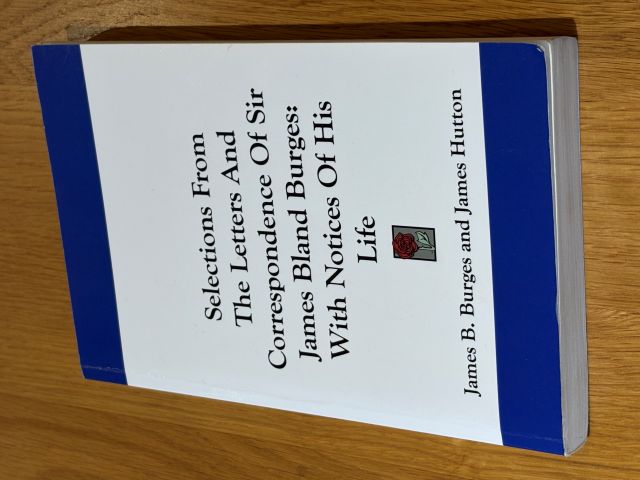 Selections From The Letters And Correspondence Of Sir James Bland Burges