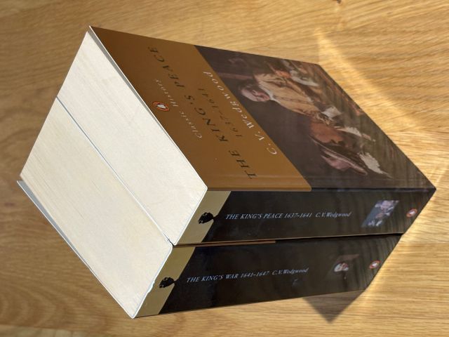 2 book set - The King's Peace 1637-1641 and The King;s War 1641-1647