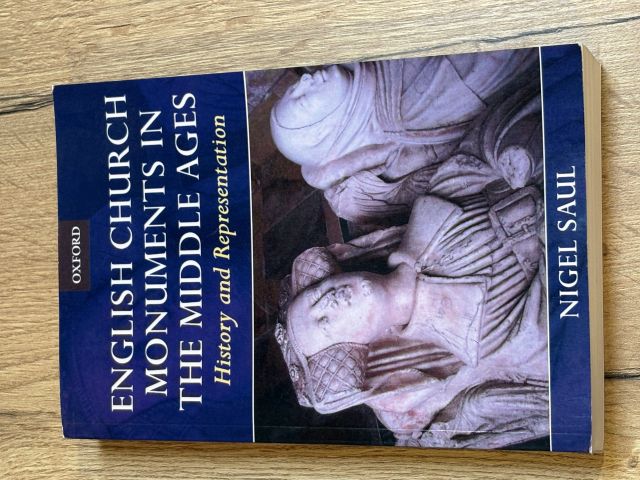 English church monuments in the Middle Ages : history and representation