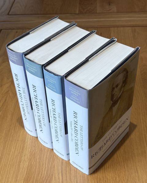 The Letters of Richard Cobden - 4 book set