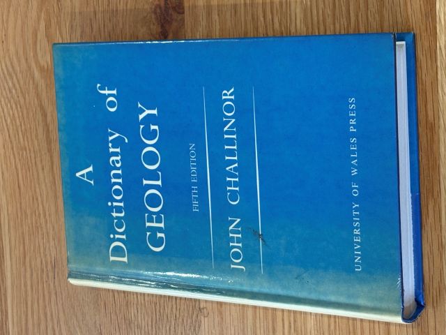 A Dictionary of Geology