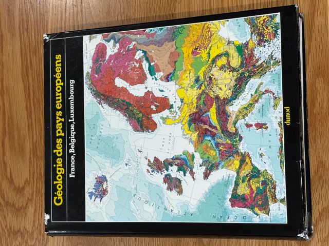 Geologie Des Pays Europeens. France, Belgique, Luxembourg.